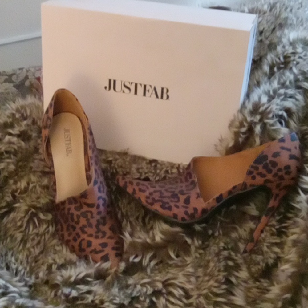 Leopard heels